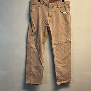 Arizona jeans Men's Tan Casual Pants size 40x32 0147